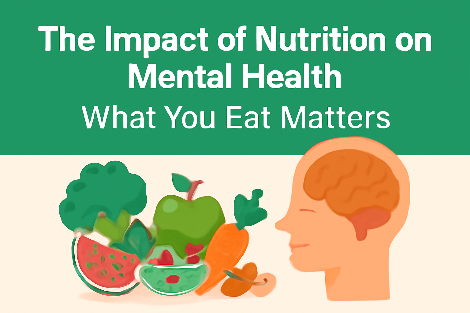 The Impact of Nutrition on Mental Health: What You Eat Matters